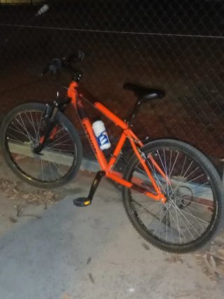 Bicicleta Talla 24 Naranja