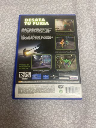Juego PS2 Hulk: Ultimate Destruction