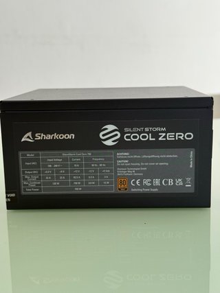 Alimentatore 750W Sharkoon SilentStorm Cool Zero