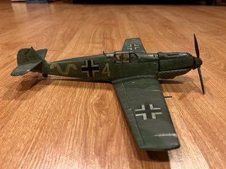 Maqueta Avión Messerschmitt Bf 109 Montada
