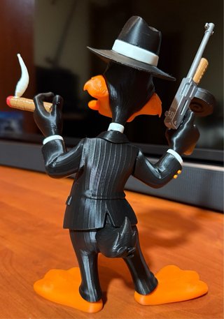 Figura Pato Lucas Gangster