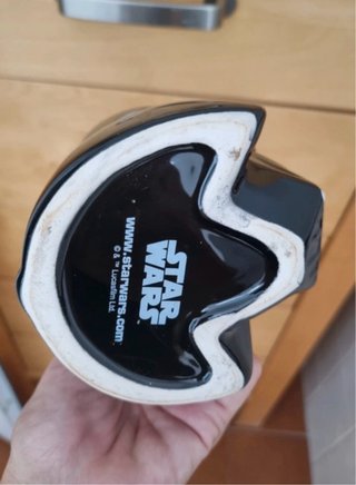 Taza Darth Vader Cerámica Negra