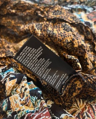 Vestido largo Free People estampado