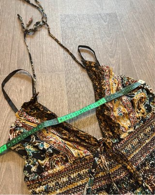 Vestido largo Free People estampado