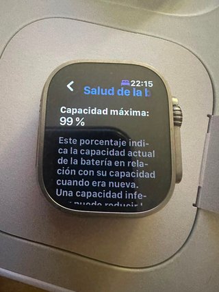Apple Watch Ultra 3 - Titanio Natural - 99% bat