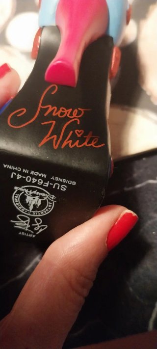 Ornamento Zapato Blancanieves