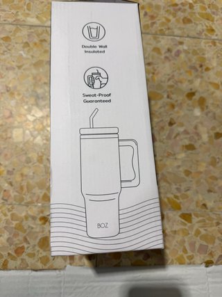Botella Térmica BOZ Negra con Asa