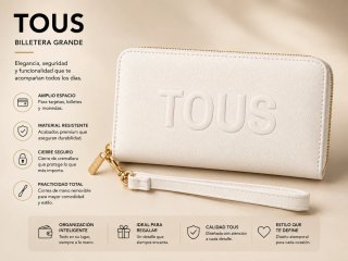 Cartera Grande Tous Blanca