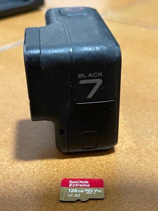 GoPro Hero 7 Black Cámara + sd 128gb