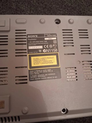 Consola Sony PlayStation 1 SCPH-7502 Beige