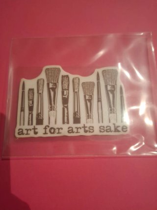 Sello Art for Arts Sake Pinceles
