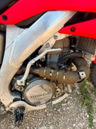 Honda CRF 450 Motocross Roja y Blanca