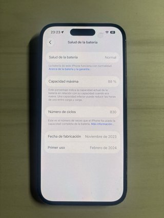 iPhone 15 256GB Negro