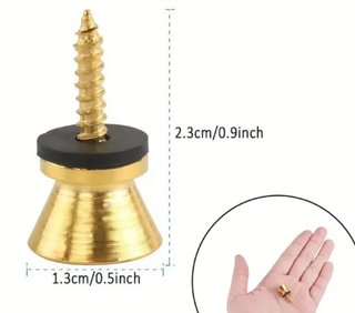 Soporte Correa Guitarra Pack 2 Tornillos