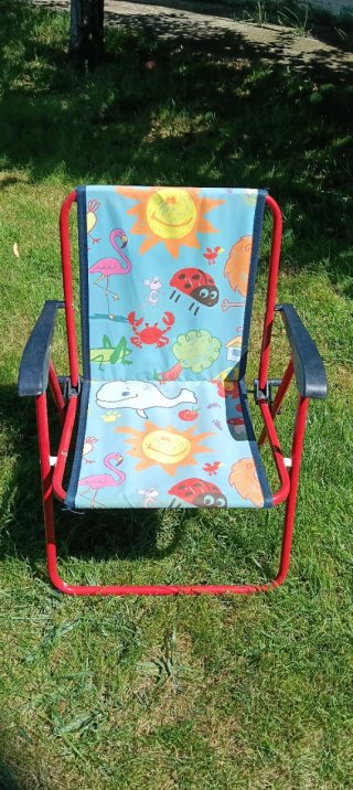 Silla de playa infantil con dibujos