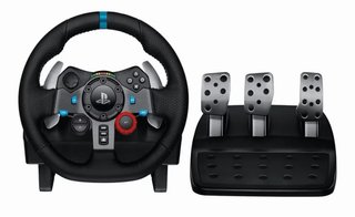 Volante Logitech PS5 PS4 con Pedales