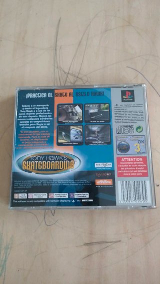 Tony Hawk's Skateboarding PS1 PAL España