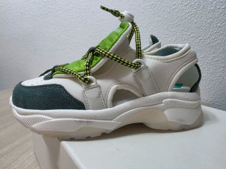 Zapatillas Emporio Armani Blancas y Verdes Niño 29