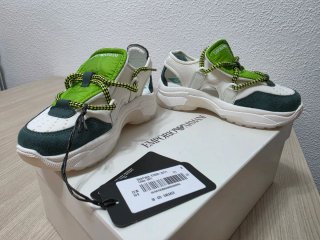 Zapatillas Emporio Armani Blancas y Verdes Niño 29