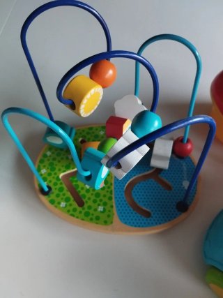 Lote Juguetes Bebé: Coche, Oso, Caballo