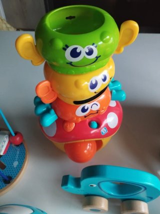 Lote Juguetes Bebé: Coche, Oso, Caballo