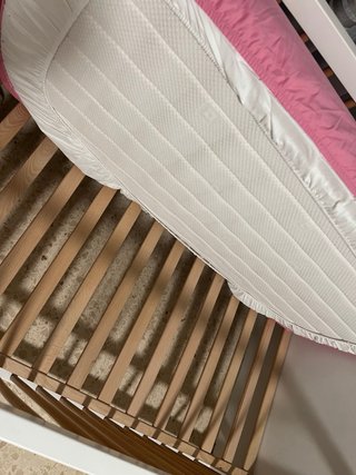 Cuna Madera Maciza Regulable Altura