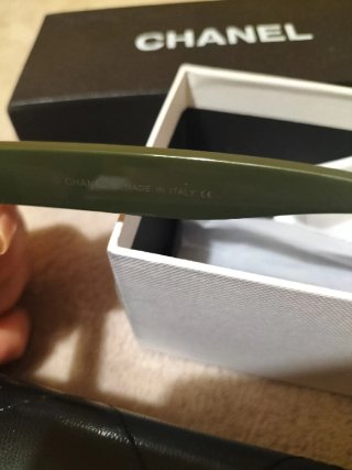 Gafas de sol Chanel verdes