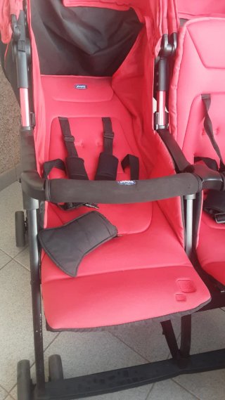 Silla gemelar Chicco Ohlalá Twin Roja