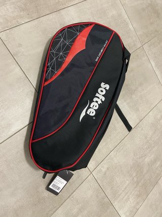 Paletero Softee Padel Negro/Rojo