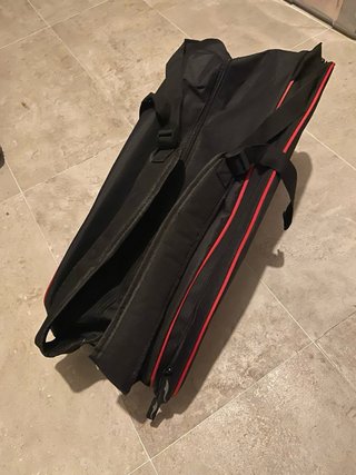 Paletero Softee Padel Negro/Rojo