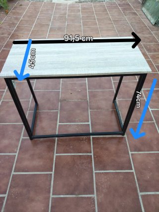 Mesa Plegable Madera y Metal