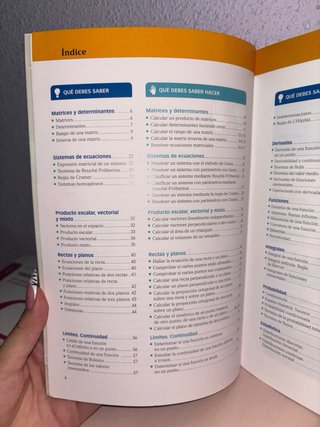 Guía rápida de Matemáticas II para la PAU