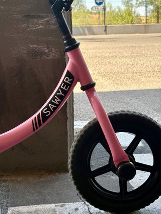 Bicicleta Sawyer Sin Pedales Rosa
