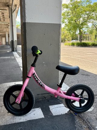 Bicicleta Sawyer Sin Pedales Rosa
