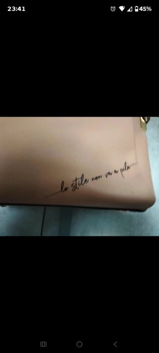 Borsa Pandorine Beige e Oro