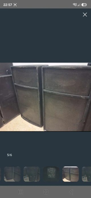 Altavoces Pasivos Doble 15 Pulgadas