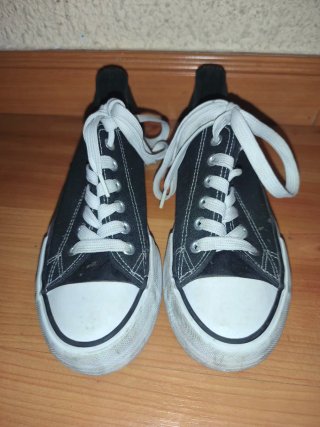 Zapatillas Converse estilo plataforma talla 37