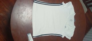 Camiseta Adidas Mujer Blanca