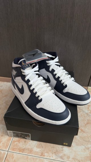 Jordan Zapatillas Deportivas Azul y Blanco
