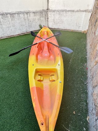 Kayak doble Perception + 2 remos