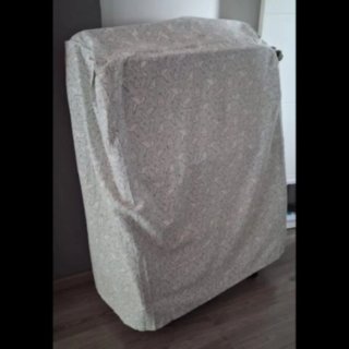 Cama Plegable Ikea Azul y Madera