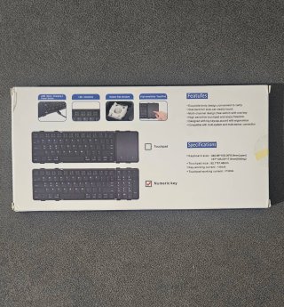 Teclado Bluetooth Plegable Full-size