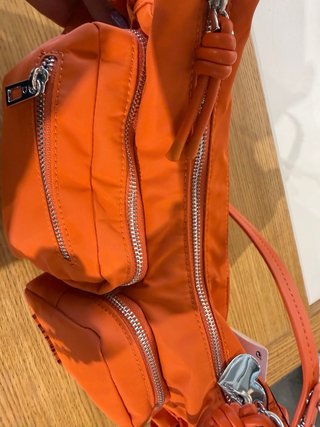 Bolso Desigual Naranja Nuevo con Etiquetas