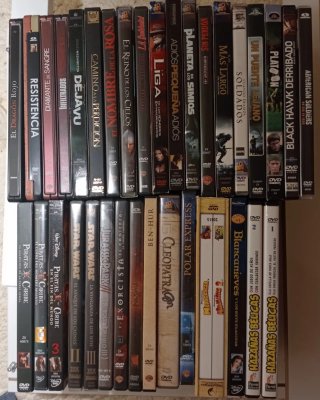Colección Películas DVD Acción Aventura