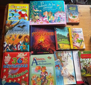 Lote 11 libros infantiles y pop-up