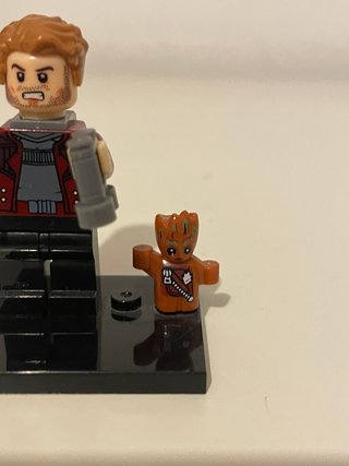 Figura Star-Lord y Groot de LEGO