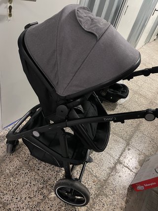 Carro Asalvo Two+ Trio Convertible Negro