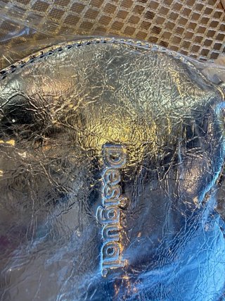 Bolso Desigual Rejilla con Minibolso Corazón