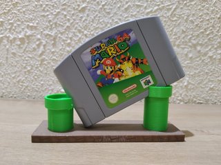 Super Mario 64 + Soporte Tubería N64