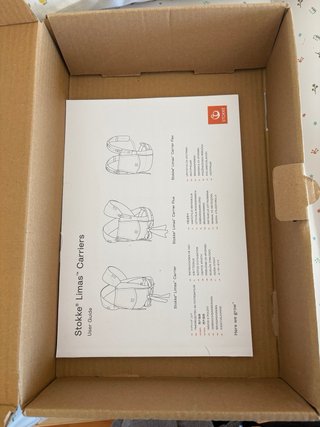 Mochila Portabebés Stokke Limas Carrier Plus Gris